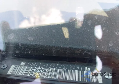 2007 GMC Yukon Denali из США, поврежденный, VIN 1GKFK63877J322491